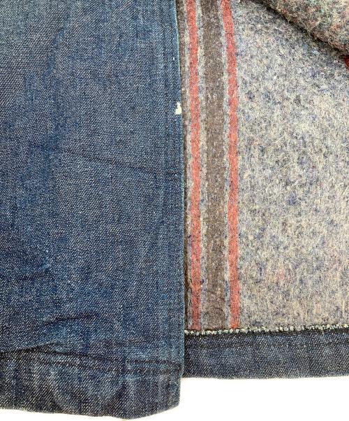 WORK WEAR CORPORATION（ワークウェアコーポレーション）WORK WEAR CORPORATION (ワークウェアコーポレーション) 裏ネルカバーオール ネイビー サイズ:40の古着・服飾アイテム