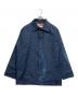 WORK WEAR CORPORATION（ワークウェアコーポレーション）の古着「裏ネルカバーオール」｜ネイビー