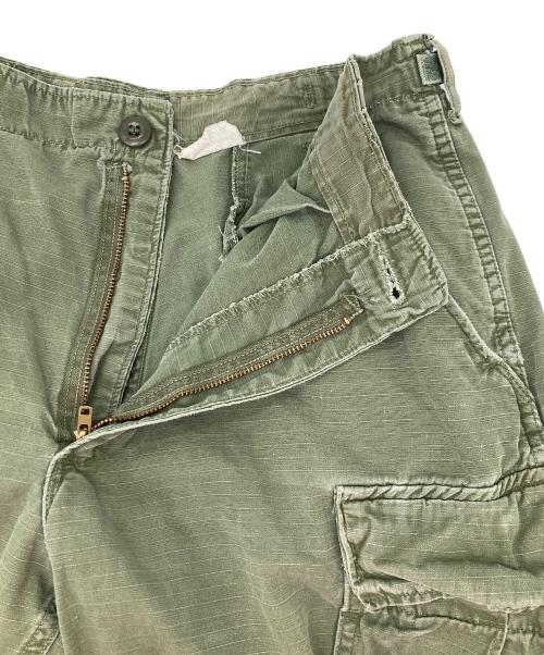 US ARMY（ユーエスアーミー）US ARMY (ユーエスアーミー) 60ｓ 4thジャングルファティーグパンツ オリーブ サイズ:LONG-SMALLの古着・服飾アイテム