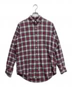 RALPH LAURENラルフローレン）の古着「チェックシャツ」｜レッド