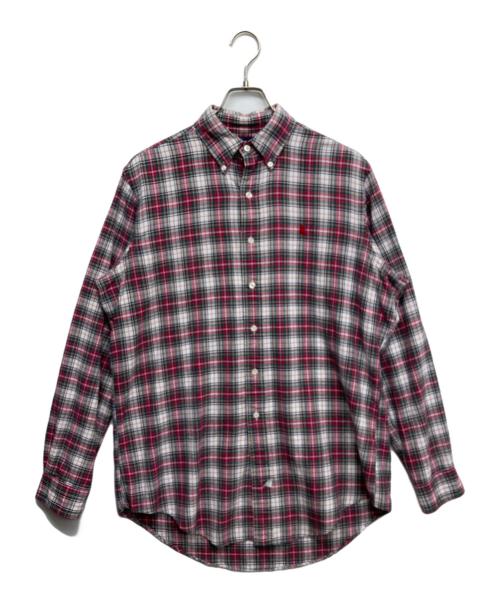 RALPH LAUREN（ラルフローレン）RALPH LAUREN (ラルフローレン) チェックシャツ レッド サイズ:Mの古着・服飾アイテム