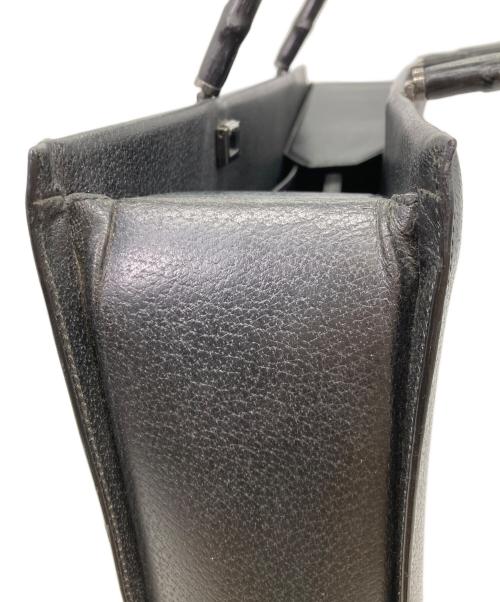 GUCCI（グッチ）GUCCI (グッチ) Bamboo 2ay バッグ ブラックの古着・服飾アイテム