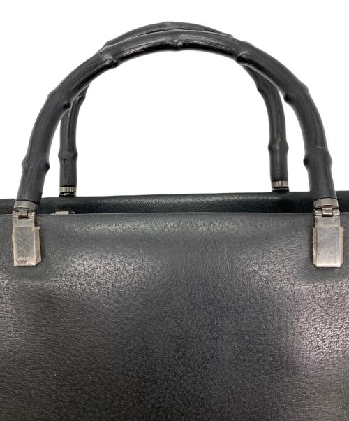 GUCCI（グッチ）GUCCI (グッチ) Bamboo 2ay バッグ ブラックの古着・服飾アイテム