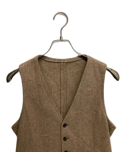 LARDINI（ラルディーニ）LARDINI (ラルディーニ) ジレ ブラウン サイズ:46の古着・服飾アイテム
