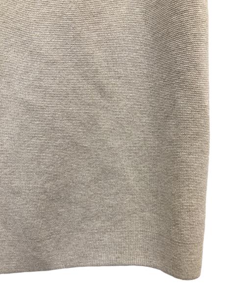 GALERIE VIE（ギャルリーヴィー）GALERIE VIE (ギャルリーヴィー) コットンミラノリブノーカラーコート ベージュ サイズ:36の古着・服飾アイテム