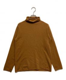 GALERIE VIE（ギャルリーヴィー）の古着「カシミヤハイネックニット」｜ブラウン