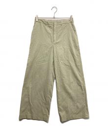 GALERIE VIE（ギャルリーヴィー）の古着「シャンカールコーデュロイ ストレートイージーパンツ」｜ベージュ