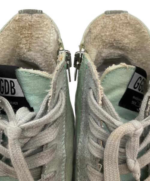 FRANCY GOLDEN GOOSE（FRANCY GOLDEN GOOSE）FRANCY GOLDEN GOOSE (FRANCY GOLDEN GOOSE) ダメージ加工ハイカットスニーカー ブルー サイズ:35の古着・服飾アイテム