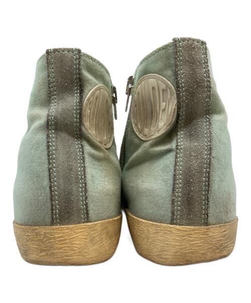 FRANCY GOLDEN GOOSE（FRANCY GOLDEN GOOSE）FRANCY GOLDEN GOOSE (FRANCY GOLDEN GOOSE) ダメージ加工ハイカットスニーカー ブルー サイズ:35の古着・服飾アイテム