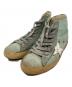 FRANCY GOLDEN GOOSE（FRANCY GOLDEN GOOSE）の古着「ダメージ加工ハイカットスニーカー」｜ブルー