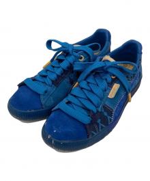 PUMA×DAPPER DAN（プーマ×ダッパーダン）の古着「ローカットスニーカー」｜ブルー