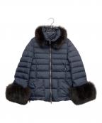 DUVETICAデュベティカ）の古着「KERRINダウンジャケット」｜ネイビー