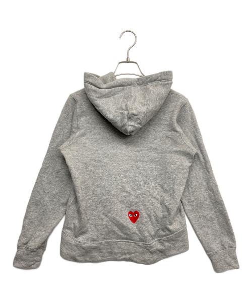 PLAY COMME des GARCONS（プレイコムデギャルソン）PLAY COMME des GARCONS (プレイコムデギャルソン) NIKE (ナイキ) プリントパーカー グレー サイズ:Mの古着・服飾アイテム