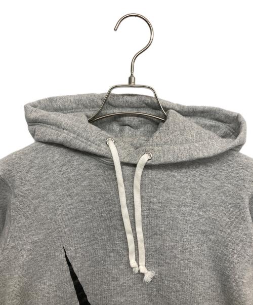 PLAY COMME des GARCONS（プレイコムデギャルソン）PLAY COMME des GARCONS (プレイコムデギャルソン) NIKE (ナイキ) プリントパーカー グレー サイズ:Mの古着・服飾アイテム