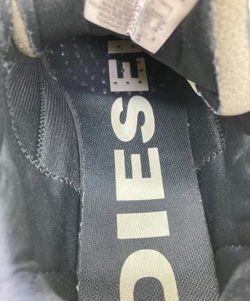DIESEL（ディーゼル）DIESEL (ディーゼル) ローカットスニーカー ブラック サイズ:26.5の古着・服飾アイテム