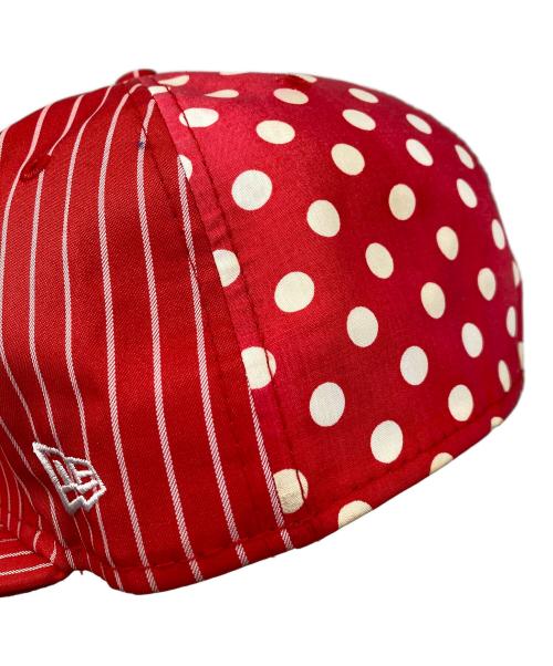 SUPREME（シュプリーム）SUPREME (シュプリーム) COMME des GARCONS SHIRT (コムデギャルソンシャツ) BOX LOGO キャップ レッド サイズ:58.7cmの古着・服飾アイテム