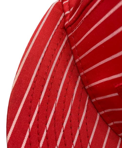 SUPREME（シュプリーム）SUPREME (シュプリーム) COMME des GARCONS SHIRT (コムデギャルソンシャツ) BOX LOGO キャップ レッド サイズ:58.7cmの古着・服飾アイテム