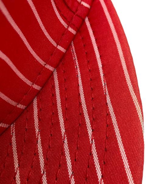 SUPREME（シュプリーム）SUPREME (シュプリーム) COMME des GARCONS SHIRT (コムデギャルソンシャツ) BOX LOGO キャップ レッド サイズ:58.7cmの古着・服飾アイテム