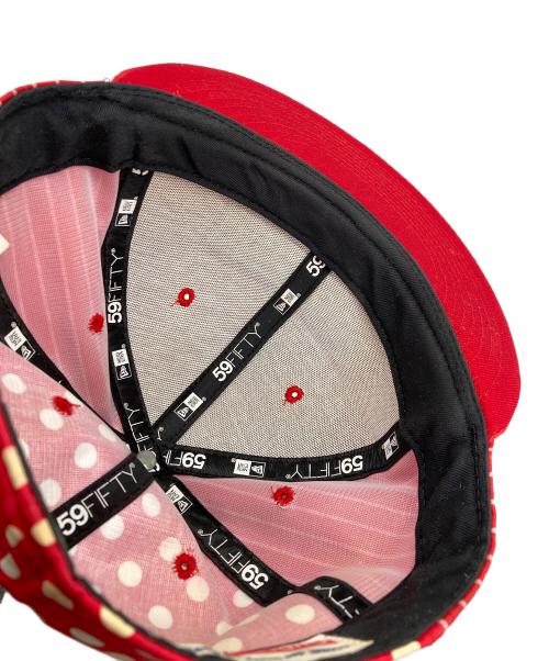 SUPREME（シュプリーム）SUPREME (シュプリーム) COMME des GARCONS SHIRT (コムデギャルソンシャツ) BOX LOGO キャップ レッド サイズ:58.7cmの古着・服飾アイテム