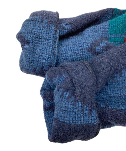 Eddie Bauer（エディーバウアー）Eddie Bauer (エディーバウアー) 総柄コート パープル サイズ:Lの古着・服飾アイテム