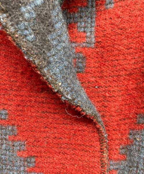 Eddie Bauer（エディーバウアー）Eddie Bauer (エディーバウアー) 総柄コート パープル サイズ:Lの古着・服飾アイテム