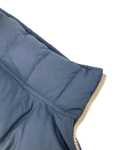 Patagonia（パタゴニア）Patagonia (パタゴニア) Reversible Bivy Down ベスト ネイビー×ベージュ サイズ:無しの古着・服飾アイテム