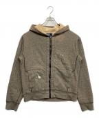 POLO RALPH LAURENポロ・ラルフローレン）の古着「裏サーマルダブルフェイスパーカー」｜グレー