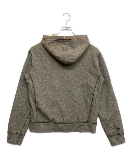 POLO RALPH LAUREN（ポロ・ラルフローレン）POLO RALPH LAUREN (ポロ・ラルフローレン) 裏サーマルダブルフェイスパーカー グレー サイズ:Mの古着・服飾アイテム