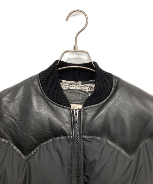 ROCKEYMOUNTAINFETHERBED（ロッキー マウンテン フェザーベッド）ROCKEYMOUNTAINFETHERBED (ロッキー マウンテン フェザーベッド) Hysteric Glamour (ヒステリックグラマー) ダウンジャケット ブラック サイズ:36の古着・服飾アイテム