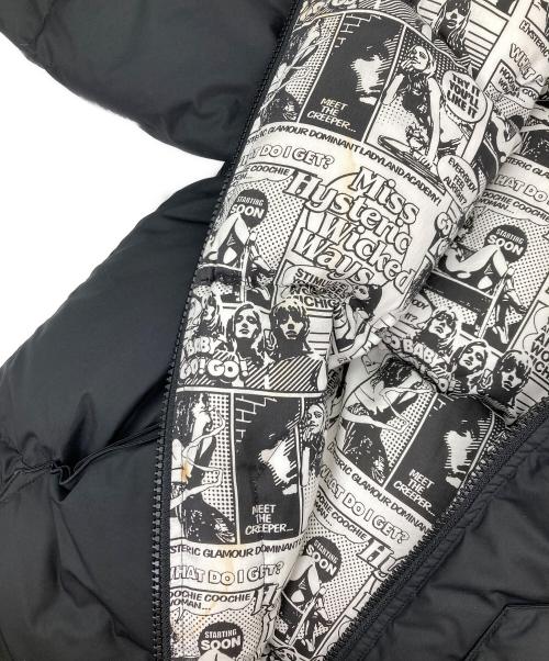 ROCKEYMOUNTAINFETHERBED（ロッキー マウンテン フェザーベッド）ROCKEYMOUNTAINFETHERBED (ロッキー マウンテン フェザーベッド) Hysteric Glamour (ヒステリックグラマー) ダウンジャケット ブラック サイズ:36の古着・服飾アイテム