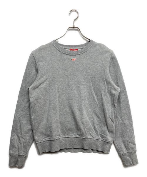 DIESEL（ディーゼル）DIESEL (ディーゼル) ロゴスウェット グレー サイズ:Sの古着・服飾アイテム