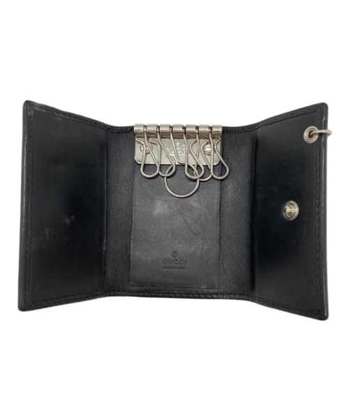 GUCCI（グッチ）GUCCI (グッチ) 6連キーケース ブラックの古着・服飾アイテム