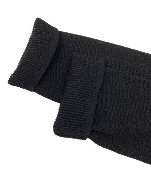 ORCIVAL（オーシバル）ORCIVAL (オーシバル) シアーリブニット モックネックプルオーバー ブラック サイズ:1の古着・服飾アイテム