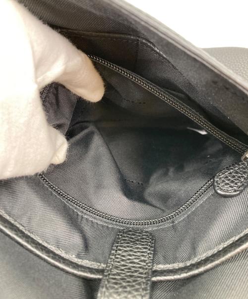 COACH（コーチ）COACH (コーチ) フラップショルダーバッグ ブラックの古着・服飾アイテム