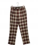 BROOKS BROTHERSブルックスブラザーズ）の古着「チェックパンツ」｜ブラウン