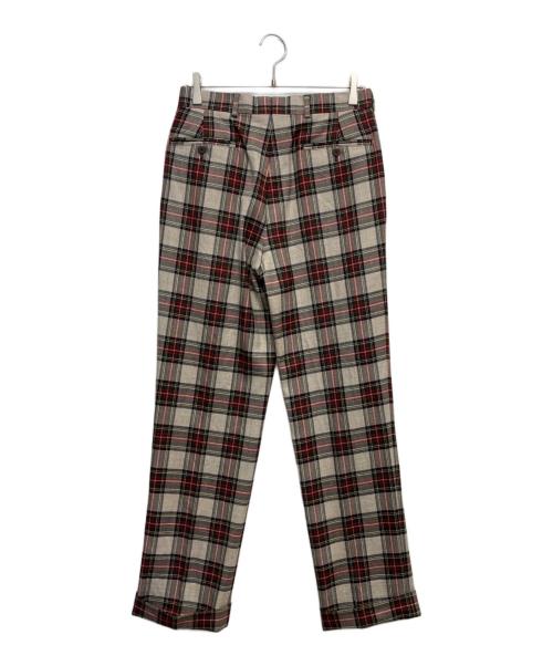 BROOKS BROTHERS（ブルックスブラザーズ）BROOKS BROTHERS (ブルックスブラザーズ) チェックパンツ ブラウン サイズ:W29の古着・服飾アイテム