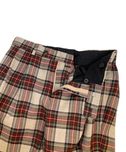 BROOKS BROTHERS（ブルックスブラザーズ）BROOKS BROTHERS (ブルックスブラザーズ) チェックパンツ ブラウン サイズ:W29の古着・服飾アイテム