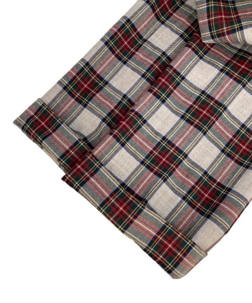 BROOKS BROTHERS（ブルックスブラザーズ）BROOKS BROTHERS (ブルックスブラザーズ) チェックパンツ ブラウン サイズ:W29の古着・服飾アイテム