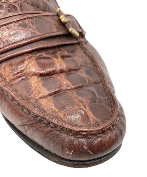 BALENCIAGA（バレンシアガ）BALENCIAGA (バレンシアガ) ローファー ブラウン サイズ:7 1/2の古着・服飾アイテム