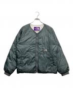 THE NORTH FACEザ ノース フェイス）の古着「REVERSIBLE DOWN CARDIGAN」｜グレー