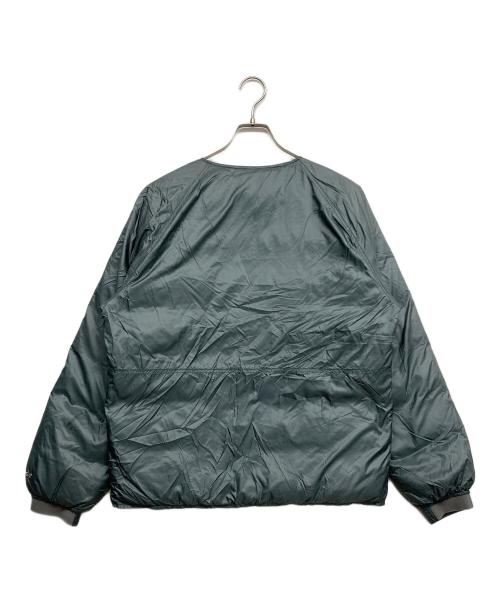 THE NORTH FACE（ザ ノース フェイス）THE NORTH FACE (ザ ノース フェイス) REVERSIBLE DOWN CARDIGAN グレー サイズ:Mの古着・服飾アイテム