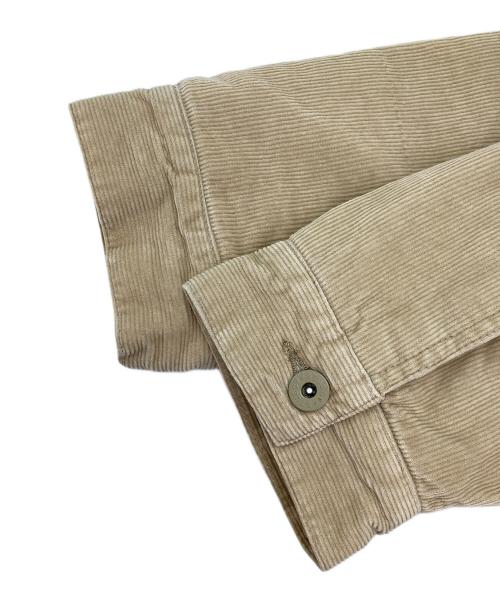 stussy（ステューシー）stussy (ステューシー) コーデュロイランチジャケット ベージュ サイズ:XLの古着・服飾アイテム