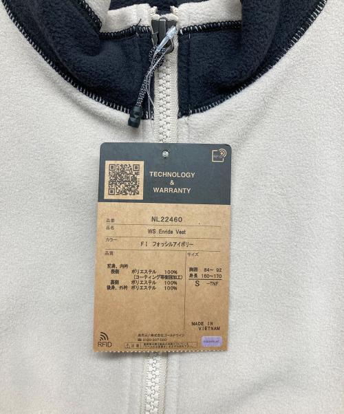 THE NORTH FACE（ザ ノース フェイス）THE NORTH FACE (ザ ノース フェイス) ウィンドストッパーエンライドベスト ベージュ サイズ:Ｓ 未使用品の古着・服飾アイテム
