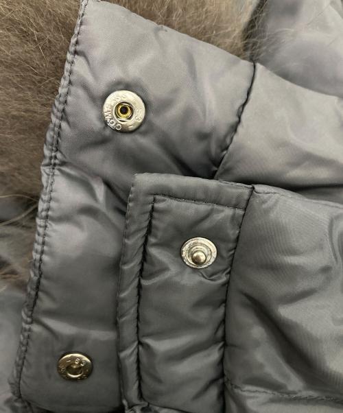 23区（ニジュウサンク）23区 (ニジュウサンク) ダウンコート ネイビー サイズ:38の古着・服飾アイテム