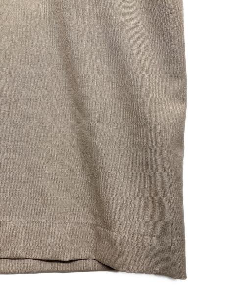 AURALEE（オーラリー）AURALEE (オーラリー) WOOL SILK TROPICAL SHIRT JACKET ベージュ サイズ:3の古着・服飾アイテム