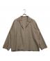 AURALEE（オーラリー）の古着「WOOL SILK TROPICAL SHIRT JACKET」｜ベージュ
