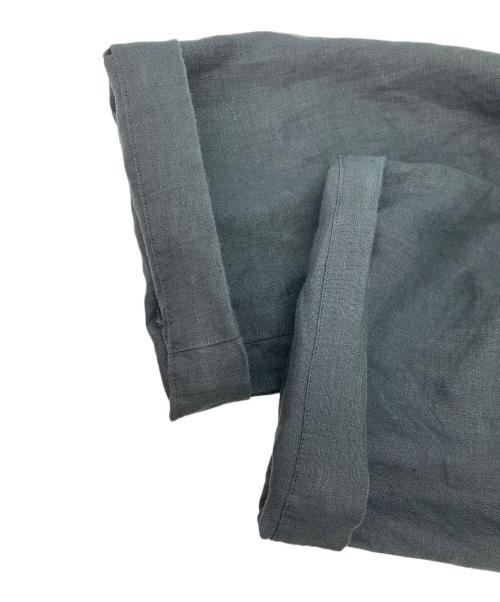 MARKAWARE（マーカウェア）MARKAWARE (マーカウェア) FLAT FLONT EASY PANTS HEMP ブラック サイズ:2の古着・服飾アイテム