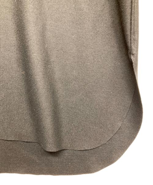 MARKAWARE（マーカウェア）MARKAWARE (マーカウェア) COMFORT FIT BANDCOLLAR SHIRT ORGANIC WOOL CIRCULAR ブラック サイズ:FREEの古着・服飾アイテム