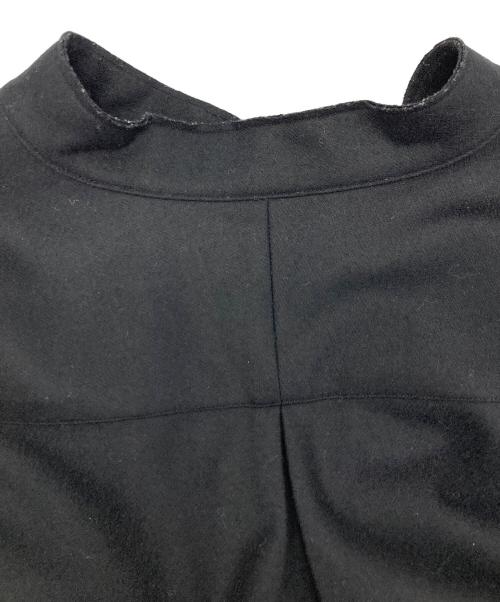 MARKAWARE（マーカウェア）MARKAWARE (マーカウェア) COMFORT FIT BANDCOLLAR SHIRT ORGANIC WOOL CIRCULAR ブラック サイズ:FREEの古着・服飾アイテム