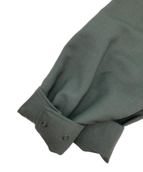 MARKA（マーカ）MARKA (マーカ) COACH SHIRT グリーン サイズ:1の古着・服飾アイテム